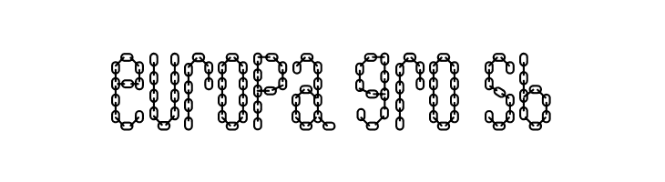ChainFontBlack  Free Fonts Download