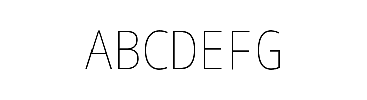 Noto Sans Mono Condensed Thin  Free Fonts Download
