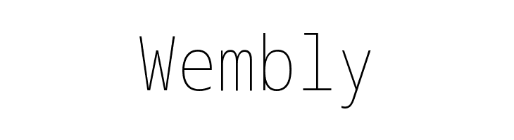 Noto Sans Mono Condensed Thin  Free Fonts Download