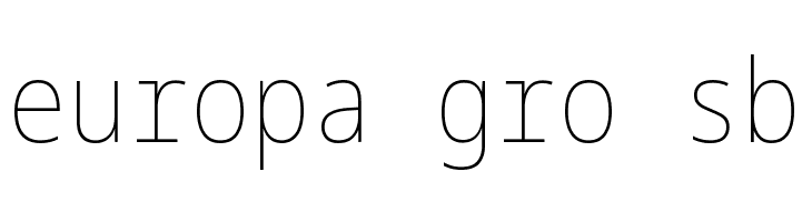 Noto Sans Mono Condensed Thin  Free Fonts Download