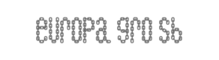ChainFontOpen  Free Fonts Download