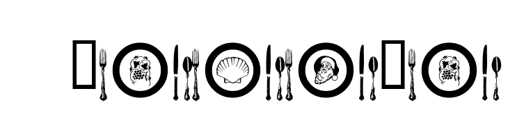 AL Place Settings Dings  Free Fonts Download