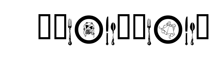 AL Place Settings Dings  Free Fonts Download