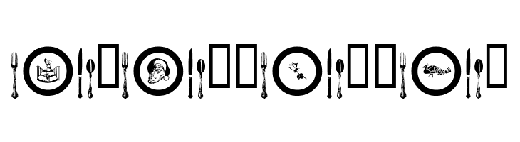 AL Place Settings Dings  Free Fonts Download