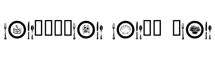 AL Place Settings Dings  Free Fonts Download