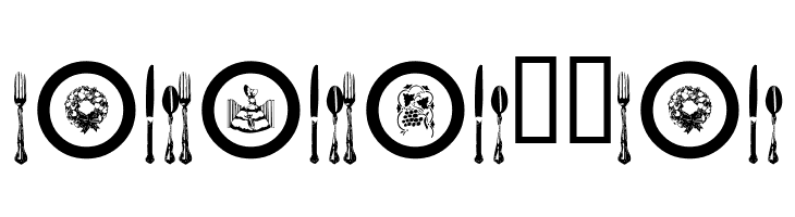 AL Place Settings Dings  Free Fonts Download