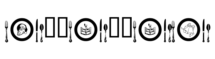 AL Place Settings Dings  Free Fonts Download