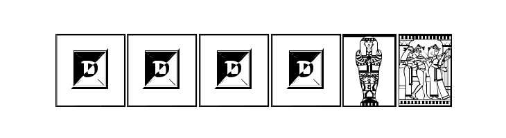 Egyptian  Free Fonts Download