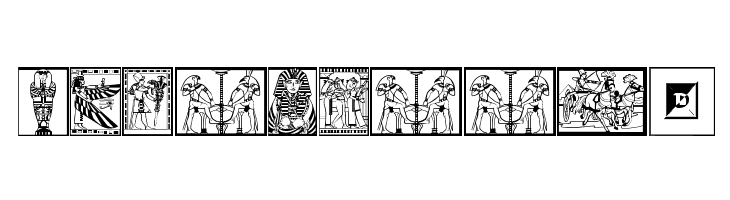Egyptian  Free Fonts Download