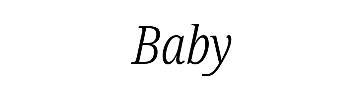 Noto Serif Condensed Light Italic  Free Fonts Download