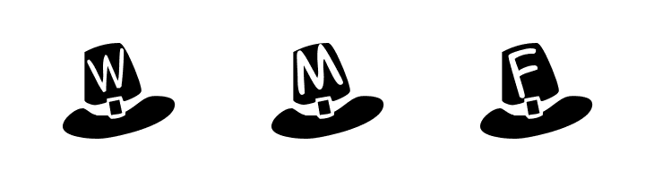 Pilgrim Hats  Free Fonts Download
