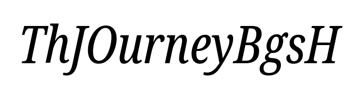 Noto Serif ExtraCondensed Italic  Free Fonts Download