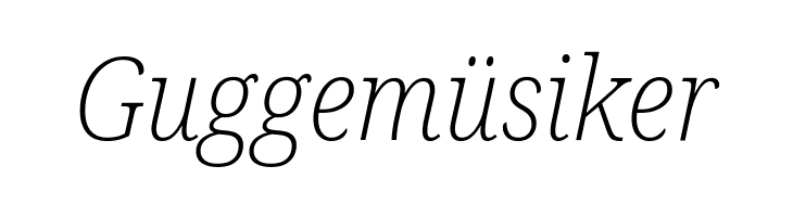 Noto Serif SemiCondensed ExtraLight Italic  Free Fonts Download