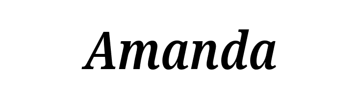 Noto Serif Condensed SemiBold Italic  Free Fonts Download