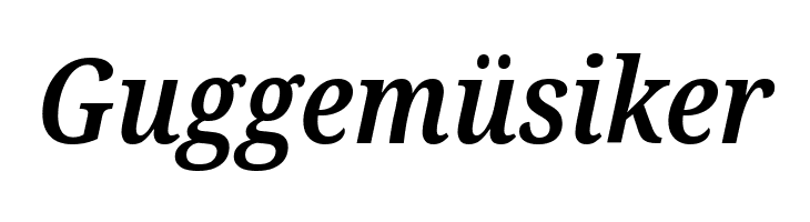 Noto Serif Condensed SemiBold Italic  Free Fonts Download