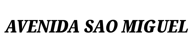 Noto Serif Condensed Black Italic  Free Fonts Download