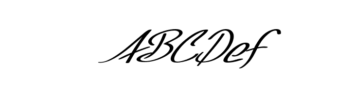 SF Foxboro Script Extended Italic  Free Fonts Download