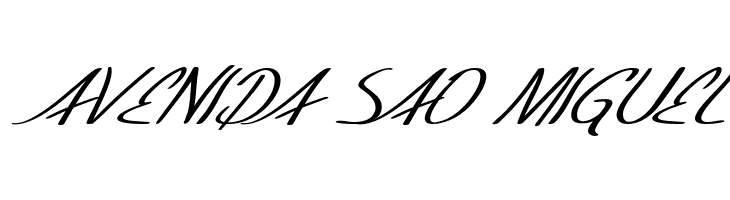 SF Foxboro Script Extended Italic  Free Fonts Download