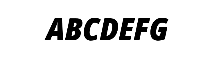 Noto Sans Display SemiCondensed Black Italic  Free Fonts Download