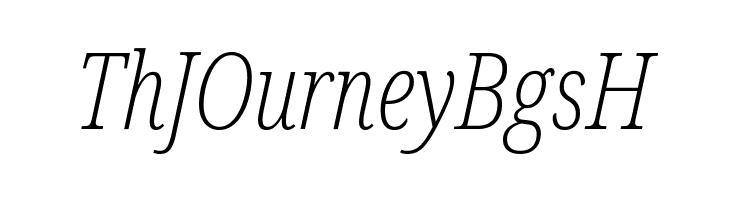 Noto Serif ExtraCondensed ExtraLight Italic  Free Fonts Download