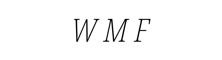Noto Serif ExtraCondensed ExtraLight Italic  Free Fonts Download