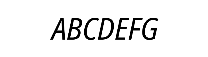 Noto Sans Display SemiCondensed Italic  Free Fonts Download