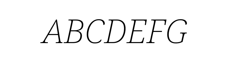 Noto Serif ExtraLight Italic  Free Fonts Download