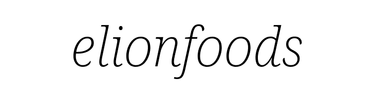 Noto Serif ExtraLight Italic  Free Fonts Download