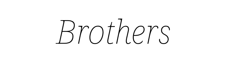 Noto Serif Thin Italic  Free Fonts Download