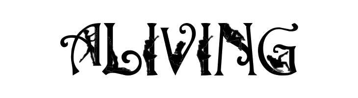 Alpha-Silouette    Free Fonts Download