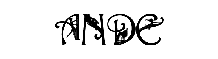 Alpha-Silouette    Free Fonts Download