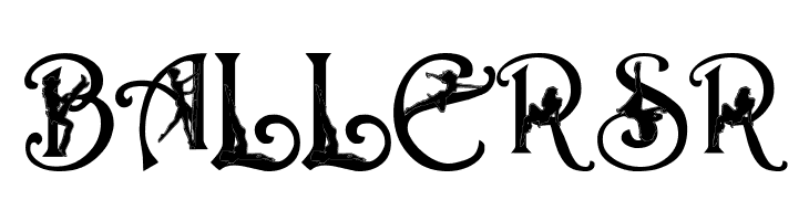 Alpha-Silouette    Free Fonts Download