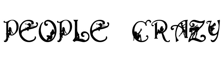 Alpha-Silouette    Free Fonts Download