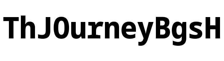 Noto Sans Mono SemiCondensed ExtraBold  Free Fonts Download