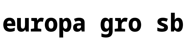 Noto Sans Mono SemiCondensed ExtraBold  Free Fonts Download