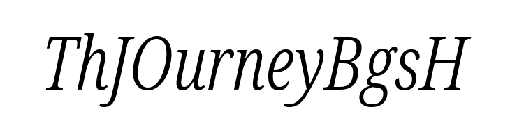 Noto Serif ExtraCondensed Light Italic  Free Fonts Download