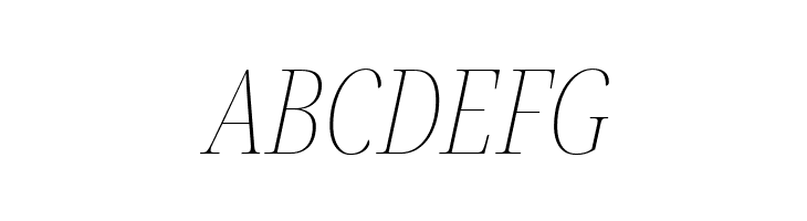 Noto Serif Display ExtraCondensed Thin Italic  Free Fonts Download