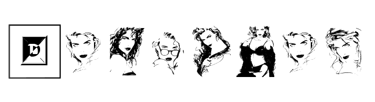 Portrait  Free Fonts Download