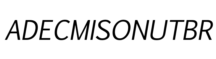 Euphemia UCAS Italic  Free Fonts Download