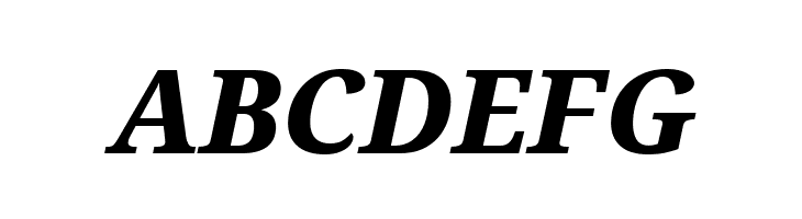 Noto Serif ExtraBold Italic  Free Fonts Download