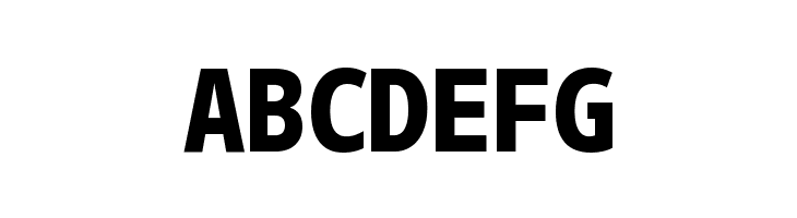 Noto Sans Mono Condensed Black  Free Fonts Download