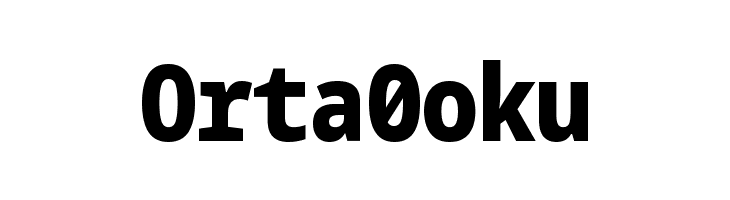 Noto Sans Mono Condensed Black  Free Fonts Download