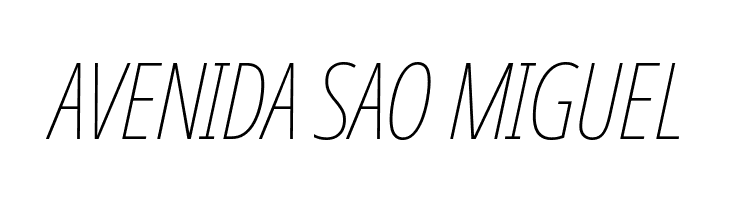 Noto Sans Display ExtraCondensed Thin Italic  Free Fonts Download