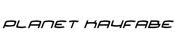 Thundergod II Italic  Free Fonts Download