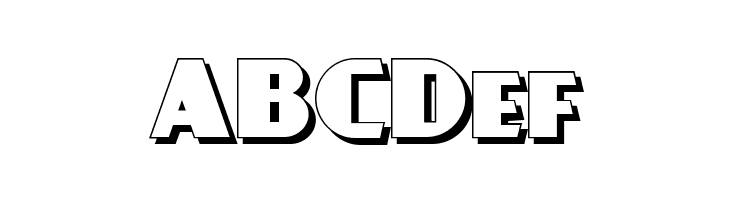 Day Poster Shadow NF  Free Fonts Download