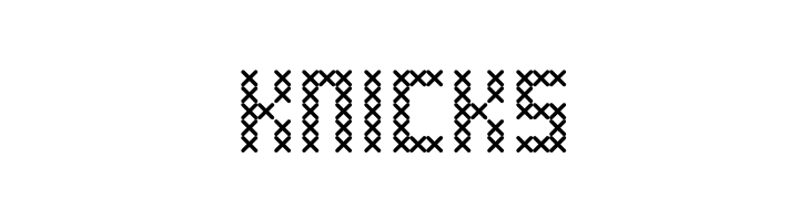 Cross Stitched  Free Fonts Download