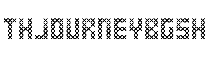 Cross Stitched  Free Fonts Download