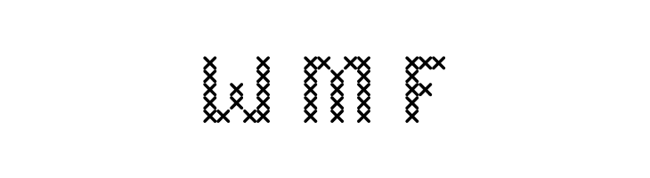 Cross Stitched  Free Fonts Download