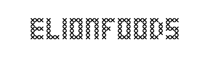 Cross Stitched  Free Fonts Download