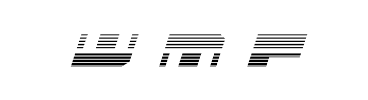 QuickMark Gradient Italic  Free Fonts Download